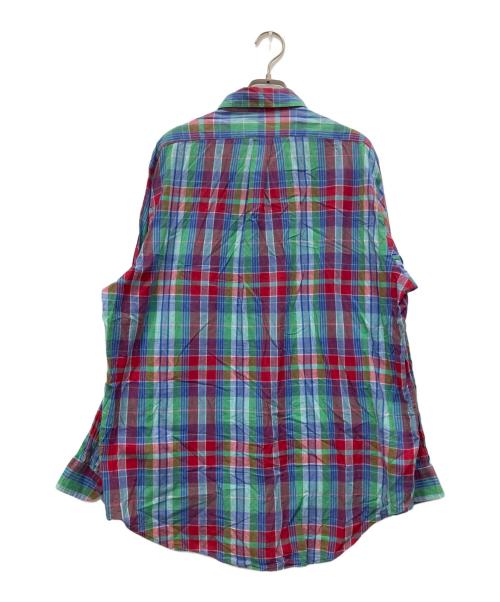 POLO COUNTRY（ポロカントリー）POLO COUNTRY (ポロカントリー) マドラスチェックBDシャツ マルチカラー サイズ:Lの古着・服飾アイテム
