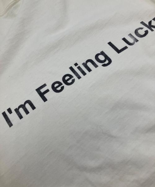 FRUIT OF THE LOOM（フルーツオブザルーム）FRUIT OF THE LOOM (フルーツオブザルーム) Googleプリント 企業Tシャツ ホワイト サイズ:Mの古着・服飾アイテム