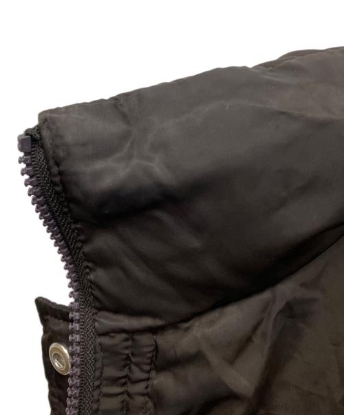 BALMAIN（バルマン）BALMAIN (バルマン) ブルーフォックスファーダウンコート ブラウン サイズ:Lの古着・服飾アイテム