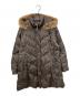 BALMAIN（バルマン）の古着「ダウンコート」｜ブラウン