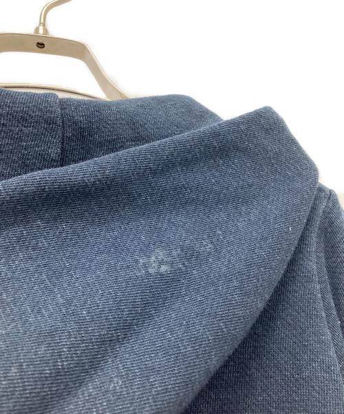 45R（フォーティファイブ・アール）45R (フォーティファイブ・アール) 裏毛のフーディ インディゴ サイズ:記載なしの古着・服飾アイテム
