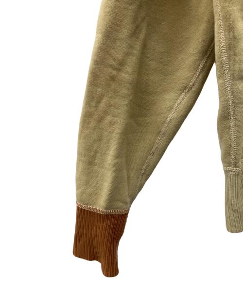 TOYS MCCOY（トイズマッコイ）TOYS MCCOY (トイズマッコイ) プリント両Vガゼットスウェット ベージュ サイズ:XLの古着・服飾アイテム