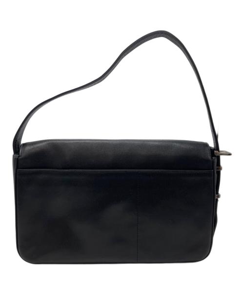 courreges（クレージュ）courreges (クレージュ) スクエアワンハンドバッグ ブラックの古着・服飾アイテム