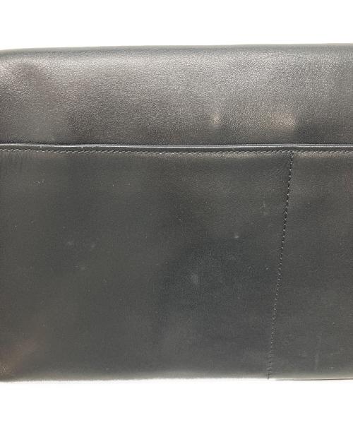 courreges（クレージュ）courreges (クレージュ) スクエアワンハンドバッグ ブラックの古着・服飾アイテム