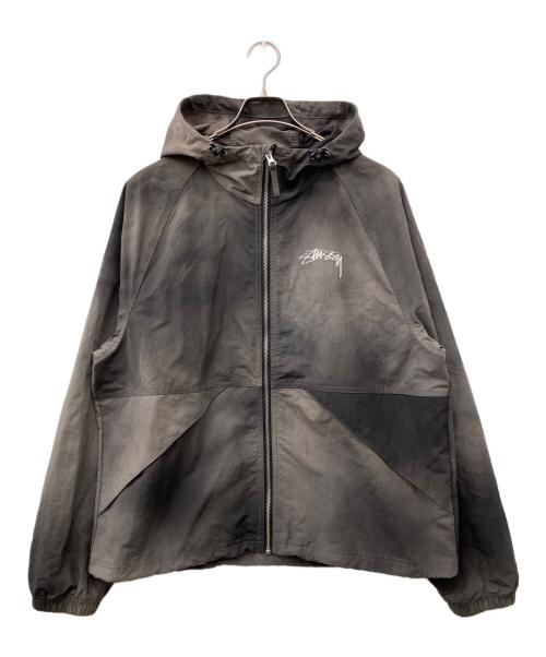 stussy（ステューシー）stussy (ステューシー) Wave Dye Beach Shell グレー サイズ:Mの古着・服飾アイテム