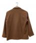 POLYPLOID (ポリプロイド) ウールダブルジャケット ブラウン サイズ:3：9000円