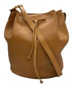 Christian Diorクリスチャン ディオール）の古着「巾着CDロゴショルダーバッグ」｜ベージュ