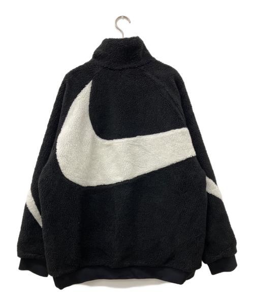 NIKE（ナイキ）NIKE (ナイキ) フルジップ リバーシブル ボア ジャケット ブラック サイズ:XXLの古着・服飾アイテム