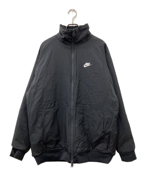 NIKE（ナイキ）NIKE (ナイキ) フルジップ リバーシブル ボア ジャケット ブラック サイズ:XXLの古着・服飾アイテム
