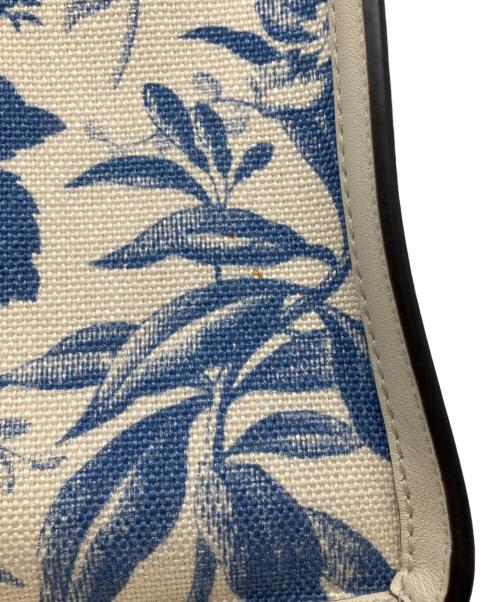 GUCCI（グッチ）GUCCI (グッチ) ハーバリウムGGトートバッグ ホワイト×ブルー サイズ:下記参照の古着・服飾アイテム