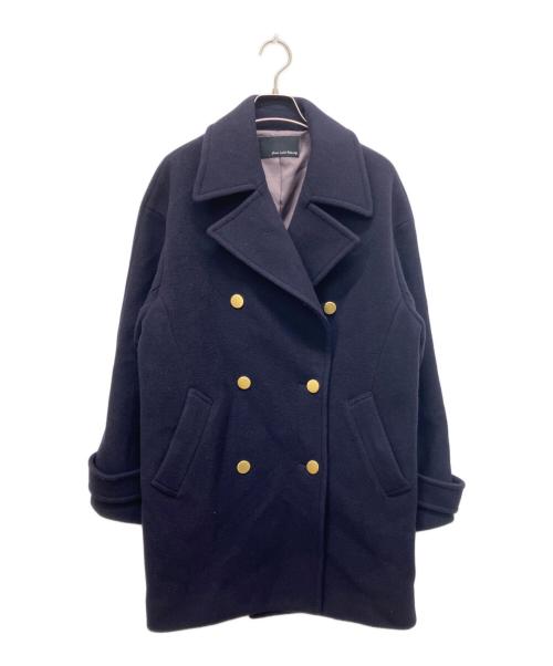 green label relaxing（グリーンレーベルリラクシング）green label relaxing (グリーンレーベルリラクシング) メタルボタン Pコート ネイビー サイズ:40の古着・服飾アイテム