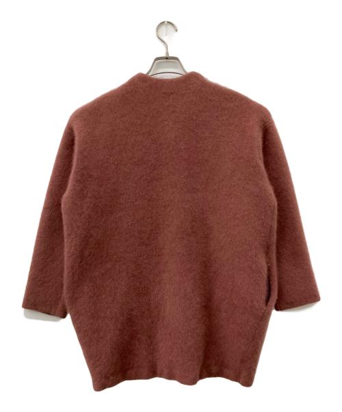 ELENDEEK（エレンディーク）ELENDEEK (エレンディーク) ラクーンMIXカーディガン ピンク サイズ:Freeの古着・服飾アイテム