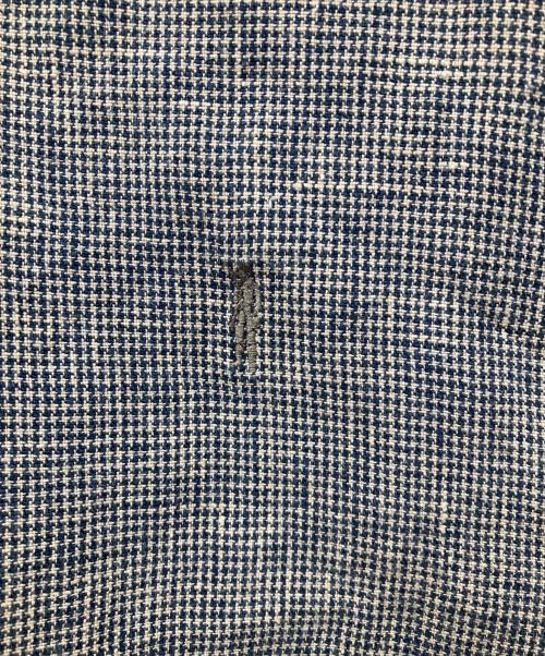 MACKINTOSH LONDON（マッキントッシュ ロンドン）MACKINTOSH LONDON (マッキントッシュ ロンドン) バンドカラーリネンシャツ グレー サイズ:Lの古着・服飾アイテム