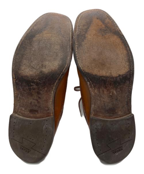 REGAL（リーガル）REGAL (リーガル) ウィングチップシューズ ブラウン サイズ:26EEEの古着・服飾アイテム