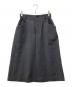 MARGARET HOWELL（マーガレットハウエル）の古着「FLANNEL WOOLスカート」｜グレー
