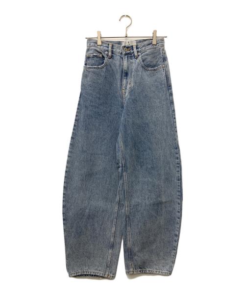 Curensology（カレンソロジー）Curensology (カレンソロジー) カーヴィーデニムパンツ インディゴ サイズ:32の古着・服飾アイテム