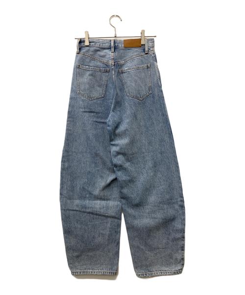 Curensology（カレンソロジー）Curensology (カレンソロジー) カーヴィーデニムパンツ インディゴ サイズ:32の古着・服飾アイテム