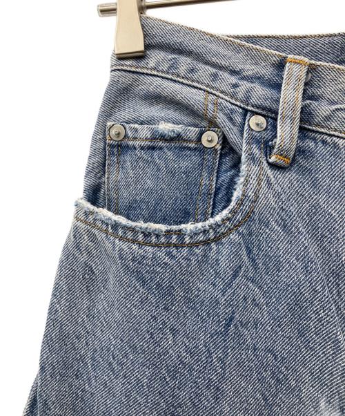 Curensology（カレンソロジー）Curensology (カレンソロジー) カーヴィーデニムパンツ インディゴ サイズ:32の古着・服飾アイテム