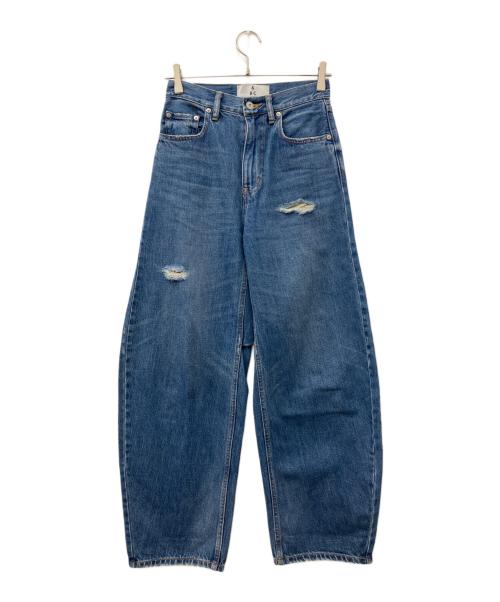 Curensology（カレンソロジー）Curensology (カレンソロジー) カーヴィーデニム（ダメージ） インディゴ サイズ:32の古着・服飾アイテム