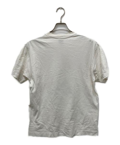 A BATHING APE（アベイシングエイプ）A BATHING APE (アベイシングエイプ) カモ柄ナンバリングTシャツ ホワイト サイズ:Mの古着・服飾アイテム