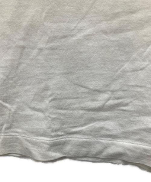 A BATHING APE（アベイシングエイプ）A BATHING APE (アベイシングエイプ) カモ柄ナンバリングTシャツ ホワイト サイズ:Mの古着・服飾アイテム