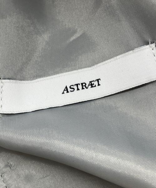 ASTRAET（アストラット）ASTRAET (アストラット) シャイニー ソクショウ ワイドパンツ シルバーの古着・服飾アイテム