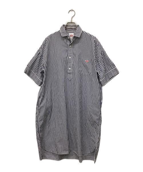 DANTON（ダントン）DANTON (ダントン) ワンピース ネイビー サイズ:36の古着・服飾アイテム