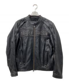 90's HARLEYDAVIDSON レザーライダースジャケット 激レア 90's Harley-Davidson レザージャケット 中古・古着通販】HARLEY