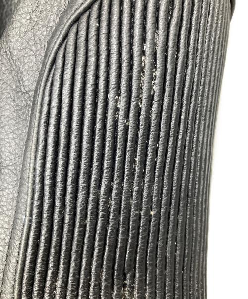 HARLEY-DAVIDSON（ハーレーダビッドソン）HARLEY-DAVIDSON (ハーレーダビッドソン) シングルライダースレザージャケット ブラック サイズ:Ｍの古着・服飾アイテム