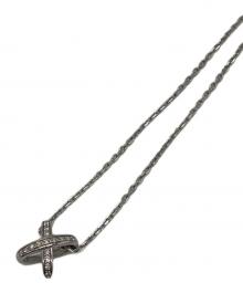 CHAUMET（ショーメ）の古着「K18ホワイトゴールドダイヤネックレス」｜シルバー