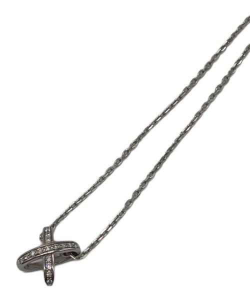 CHAUMET（ショーメ）CHAUMET (ショーメ) K18ホワイトゴールドダイヤネックレス シルバーの古着・服飾アイテム