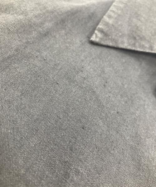 AURALEE（オーラリー）AURALEE (オーラリー) 19SS LINEN GABARDINE OVER SHIRTS チャコールグレー サイズ:5の古着・服飾アイテム
