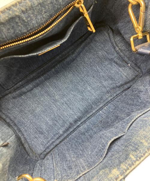 PRADA（プラダ）PRADA (プラダ) 2WAYバッグ インディゴの古着・服飾アイテム