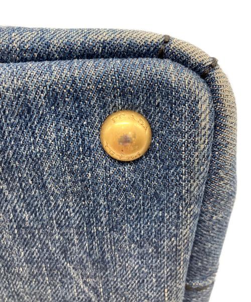 PRADA（プラダ）PRADA (プラダ) 2WAYバッグ インディゴの古着・服飾アイテム