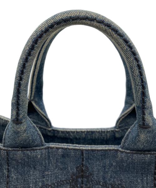 PRADA（プラダ）PRADA (プラダ) 2WAYバッグ インディゴの古着・服飾アイテム