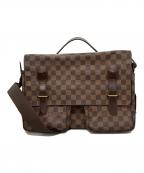 LOUIS VUITTONルイ ヴィトン）の古着「ブロードウェイ　ショルダーバッグ」｜ブラウン