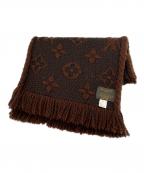 LOUIS VUITTONルイ ヴィトン）の古着「エシャルプ・ロゴマニア マフラー」｜ブラウン