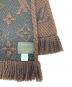 LOUIS VUITTON (ルイ ヴィトン) エシャルプ・ロゴマニア マフラー ブラウン：30000円