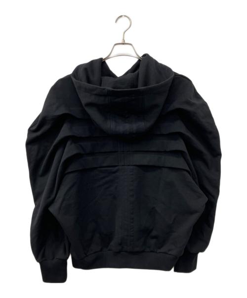 scd crowd（エスシーディークラウド）scd crowd (サプライヤー) Track Heavy Hoodie ブラック サイズ:Ｍの古着・服飾アイテム