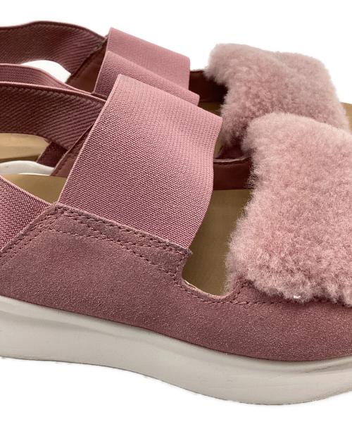 UGG（アグ）UGG (アグ) サンダル ピンク サイズ:23の古着・服飾アイテム
