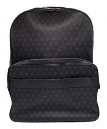 COACH（コーチ）の古着「プリンテッドレザーリュック」｜ネイビー