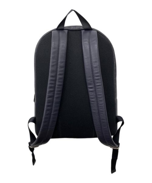 COACH（コーチ）COACH (コーチ) プリンテッドレザーリュック ネイビーの古着・服飾アイテム