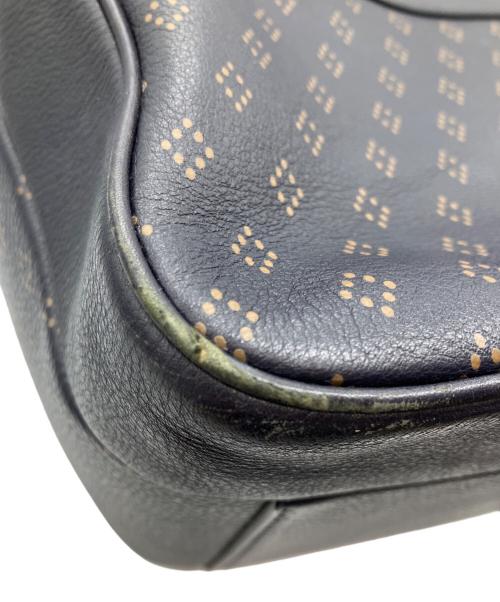 COACH（コーチ）COACH (コーチ) プリンテッドレザーリュック ネイビーの古着・服飾アイテム