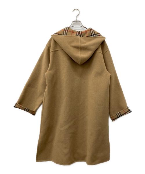 BURBERRY（バーバリー）BURBERRY (バーバリー) 裏ノヴァカシミア混ダッフルコート ブラウン サイズ:Ｍの古着・服飾アイテム