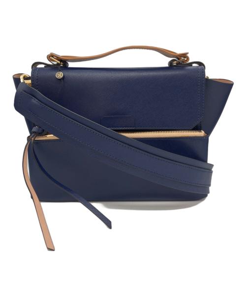 russet（ラシット）russet (ラシット) 2WAYショルダーバッグ ネイビーの古着・服飾アイテム