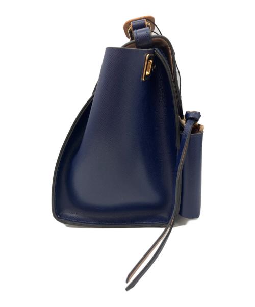 russet（ラシット）russet (ラシット) 2WAYショルダーバッグ ネイビーの古着・服飾アイテム