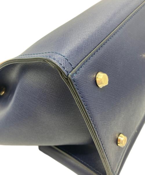 russet（ラシット）russet (ラシット) 2WAYショルダーバッグ ネイビーの古着・服飾アイテム