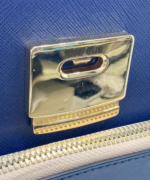 russet（ラシット）russet (ラシット) 2WAYショルダーバッグ ネイビーの古着・服飾アイテム