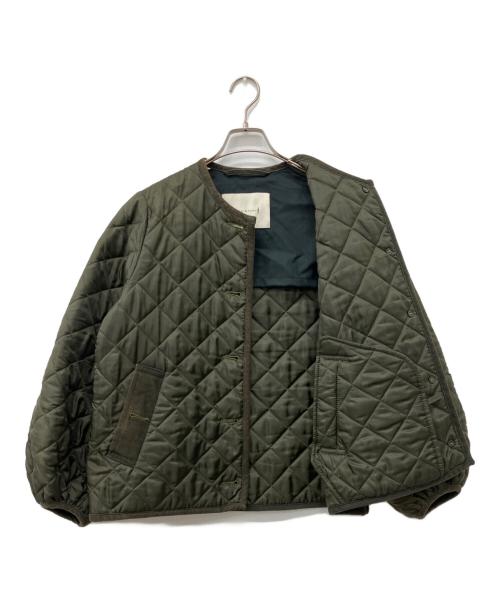 MACKINTOSH（マッキントッシュ）MACKINTOSH (マッキントッシュ) キルティングジャケット オリーブ サイズ:8の古着・服飾アイテム