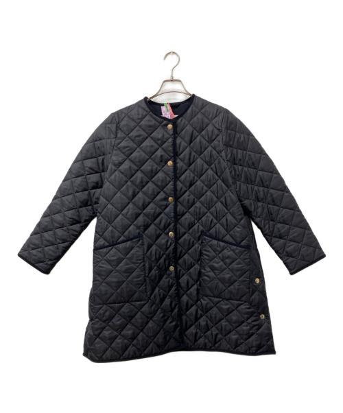 MACKINTOSH（マッキントッシュ）MACKINTOSH (マッキントッシュ) ロングキルティングコート ブラック サイズ:8の古着・服飾アイテム